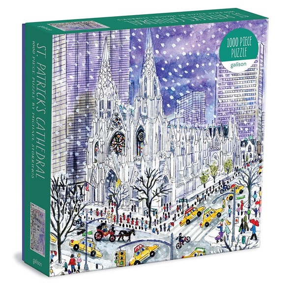 NWT Galison St. Patrick’s Cathedral 1000 Piece Puzzle - Picture 4 of 4